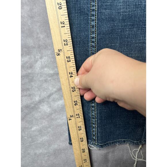 Sergeant Pepper Made in USA Bootcut Jeans Y2K Stars Indie Sleaze sz 29 Low Rise - Picture 6 of 10